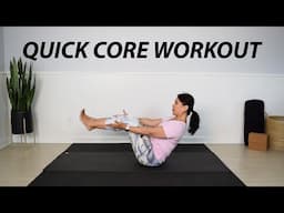 Hands-Free Core Yoga Workout | 7 Min Yoga for Core Strength