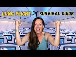 11 Travel Essentials You MUST Know About Before A LONG Economy Flight | Airplane Hacks