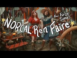 🍂 NorCal Renaissance Faire | Chill Vibes & Fairytale Costumes 🧚‍♀️🎃 Masquerade Weekend