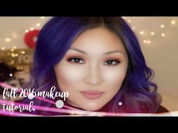 FALL 2016 INSPIRED MAKEUP TUTORIAL | MONOLID EYES