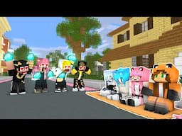 Monster School : POOR CUTE GIRL LOVE RICH BOY 2 & ALL SKIBIDI - Minecraft Animation