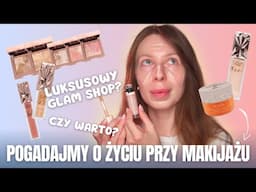 Pogadajmy O ŻYCIU PRZY MAKIJAŻU #4 🌸 TEST Luksusowe Makijażowe NOWOŚCI?