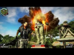 Just Cause 2 (PC) - Epic & Funny Ragdolls - 4K 60FPS