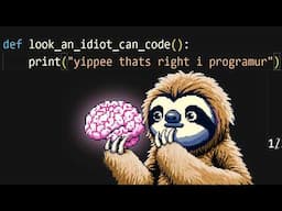 You Don't Have To Be Smart To Code