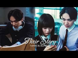 Rich popular guy fell in love with a poor girl | Maki & Ichica Their Story | Chastity High -Japanese