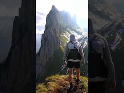 Hiking to Saxer Lucke in Switzerland