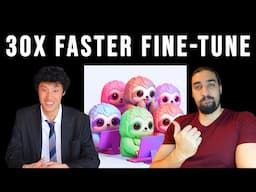 Fine-tune LLMs 30x faster! With Daniel Han (Unsloth AI)