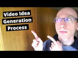 My strategy to come up with video ideas: how I develop original ideas using brain-friendly tools