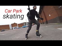 Inline skating - A car park is all you need for endless fun