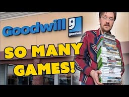 I found $500+ worth of video game stuff at Goodwill