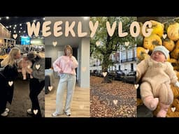 COZY AUTUMNAL WEEKLY VLOG♡ TULLEYS FARM, BAKING CINNAMON BUNS, DATE NIGHT & HAUL | CHLOEWHITTHREAD