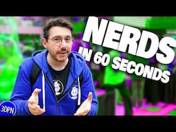 RAD PRINTS in 60 SECONDS! NERDS RULE!