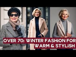 Over 70: Winter Fashion for Staying Warm and Stylish | Timeless Style 2025