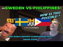 How are they so bad??? | Sweden vs Philippines | IESF World Esports Championship 2024, Group Stage