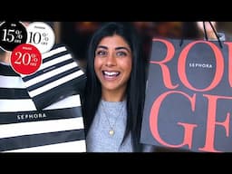 $1000 SEPHORA HAUL...things got a little crazy at the Holiday sale