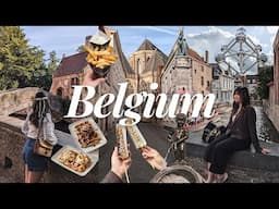 BELGIUM VLOG || exploring fairytale cities Brussels, Bruges, & Ghent! 🇧🇪