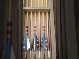 Box of Vintage Longbow arrows #arrows