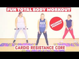 HOME WORKOUT FOR CORE, TONING AND CARDIO - LOW IMPACT