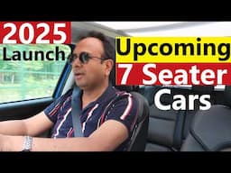 Upcoming 7 Seater Car Launches in 2025. NEW 7 SEATER SUV IN 2025