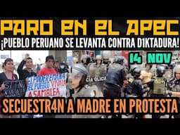 PARO NACIONAL EN EL EVENTO DEL APEC / SECU3STR4N COMPATRIOTAS /SAN BORJA - PERÚ / 14 NOVIEMBRE