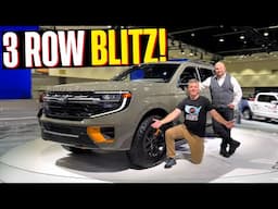 2024 LA Auto Show: The Best Three Row SUV's Of The Year!