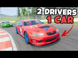 BeamNG Multiplayer Racing, But Every Car Has TWO Drivers