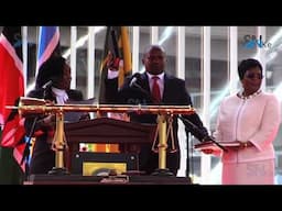 New Deputy President Kithure Kindiki Taking the Oath