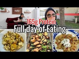 FULL DAY OF EATING HIGH PROTEIN | IN WITH JEN