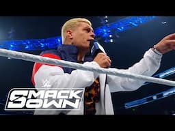 Cody Rhodes, Kevin Owens Leave Nothing Unsaid | WWE SmackDown Highlights 11/22/24 | WWE on USA