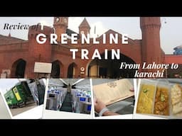 Green line Ac Parlor / Lahore to Karachi / Pak Railway