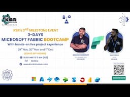 Free Microsoft Fabric Bootcamp: Build Real Projects in 3 Days 🔥with Free Fabric Licence