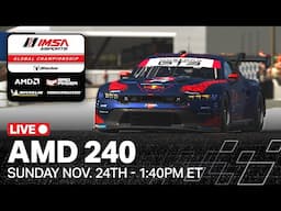 2024 IMSA Esports Global Championship | R1: AMD 240 - Michelin Raceway Road Atlanta | iRacing