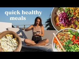 5 Meals I eat ALL the time (plant based vegan)