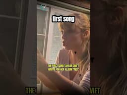 The first song that Swift wrote for Red!