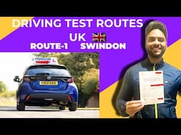 Swindon Test Routes | Driving Test Routes UK | Route -1 | Practice Your Test with Confidence 🚗