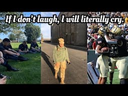 West Point VLOG | fighting over rooms...it gets ugly, home fb game, tree talks, I have hours & more!