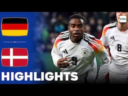 Germany vs Denmark | Highlights | U21 International Friendly 15-11-2024