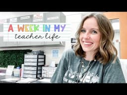 WEEK IN MY TEACHER LIFE | a peek at my plans, reading slides, testing round 2?