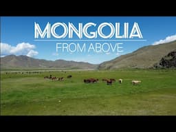 Mongolia from above - A bird's eye view of cycling across Mongolia's beautiful landscapes