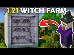 BEST AFK Witch Farm in Minecraft 1.21