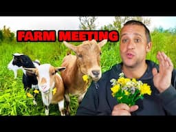 If We Can Survive Goats, We Can Survive Anything: November Farm Meeting