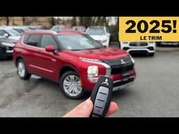 2025 Mitsubishi Outlander PHEV - Red Diamond LE real life walkaround!