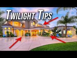 Top TIPS for TWILIGHT Real Estate Photography