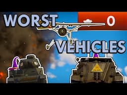 I Played The "Worst" Vehicles In War Thunder And Here's What Happened