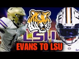 Ondre Evans COMMITS to the LSU TIGERS! (HIGHLIGHTS & REACTION)