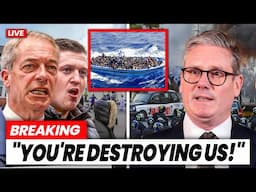 Nigel Farage & Tommy Robinson Pair Up & Just OBLITERATED The UK Government “They Hate Us!”