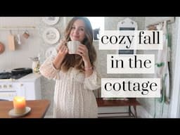 Early autumn in our English inspired cottage | decorating, renovations, baking, & more