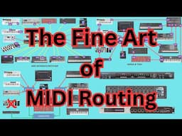 MIDI Masterclass - How to Plan MIDI Routing in Your Studio Explained !