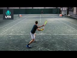 UTR 6 Baseliner vs UTR 6 All-Court - Tennis match highlights | Richmond Va