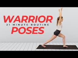 Are YOU a Warrior?! Best Yoga Routine for Warrior Poses with Arianna